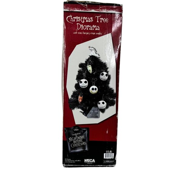 Disney NECA Nightmare Before Christmas Tree Diorama With mini Resin Masks - Picture 2 of 13
